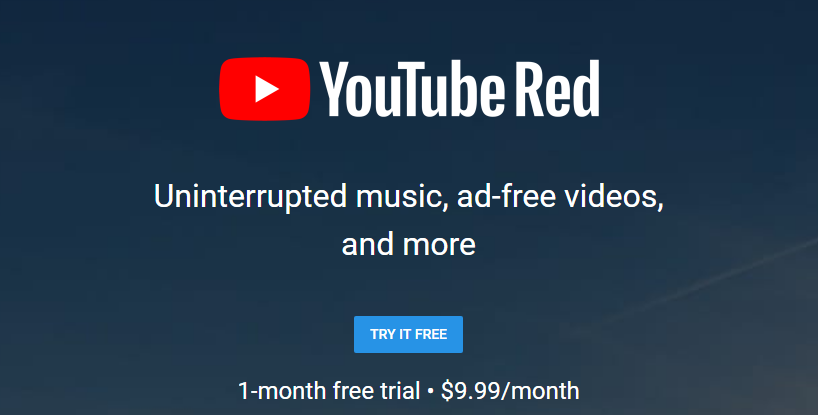 youtube red download videos pc