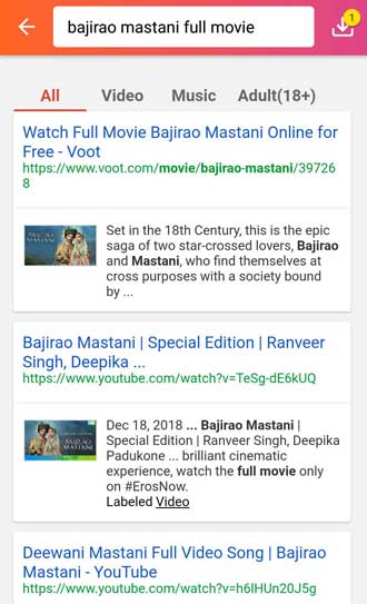 youtube bajirao mastani full movie