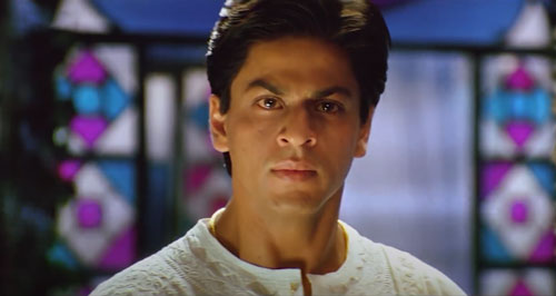 Shah Rukh Khan as Devdas